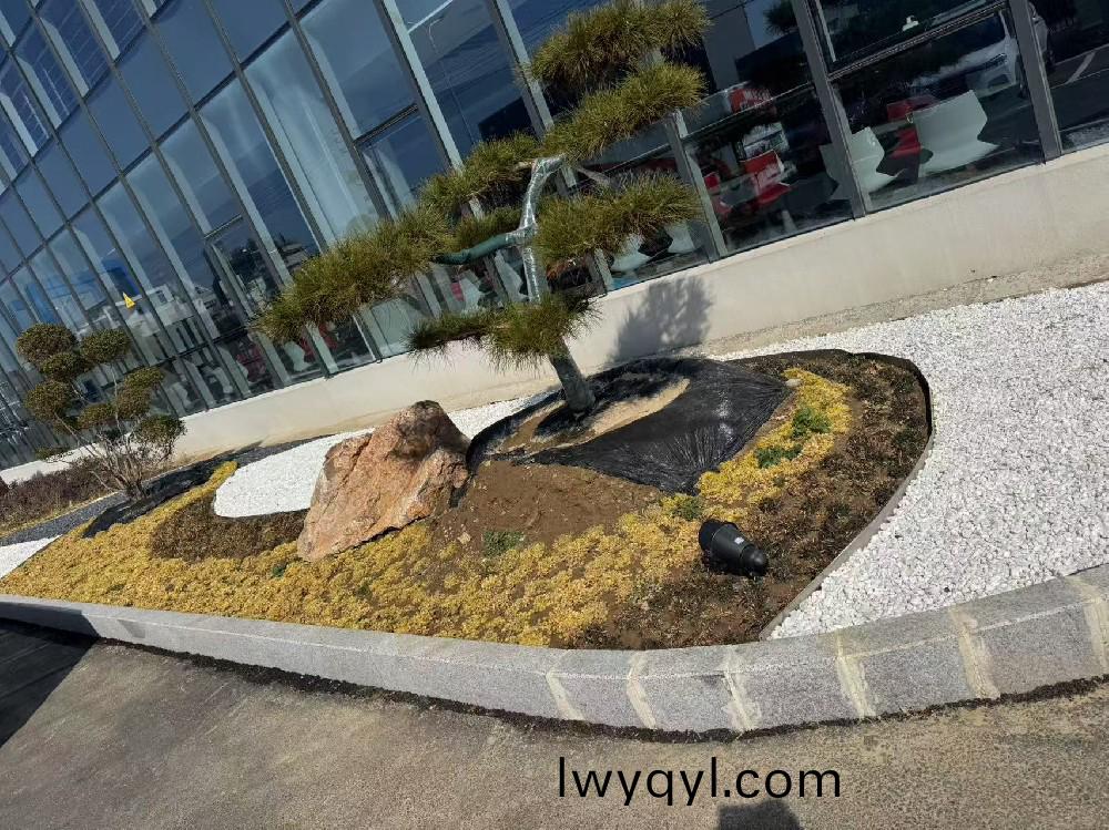 宿(su)遷(qian)某(mou)瑞森企業(yè)廠房?jī)?nèi)(nei)部綠化